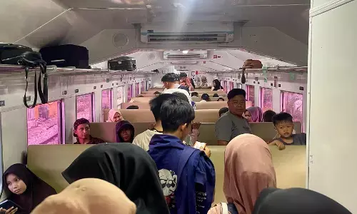 Libur panjang Maulid Nabi, 90,6% tiket KA Pariaman Ekspres terjual Libur panjang Maulid Nabi, 90,6% tiket KA Pariaman Ekspres terjual