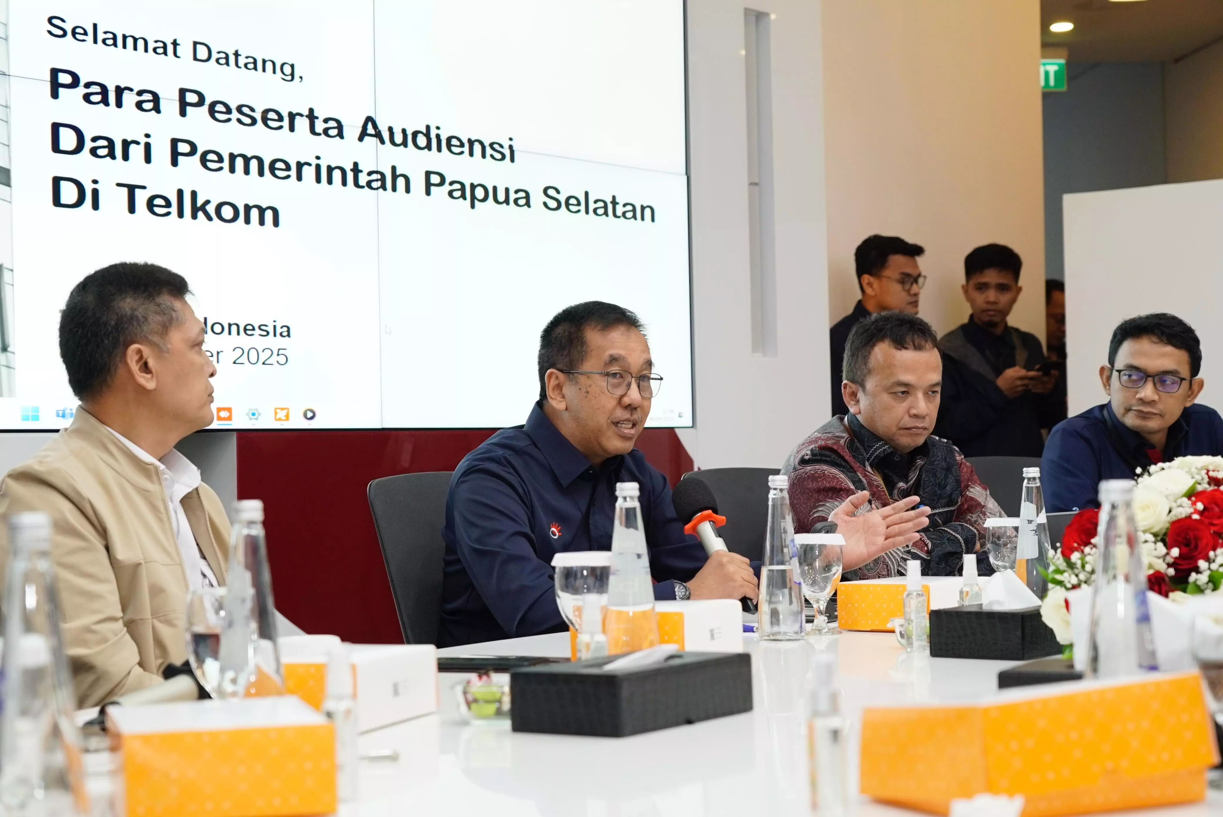 Transparansi pemulihan SKKL, Telkom terima audiensi Pemda dan komunitas Papua Selatan Transparansi pemulihan SKKL, Telkom terima audiensi Pemda dan komunitas Papua Selatan