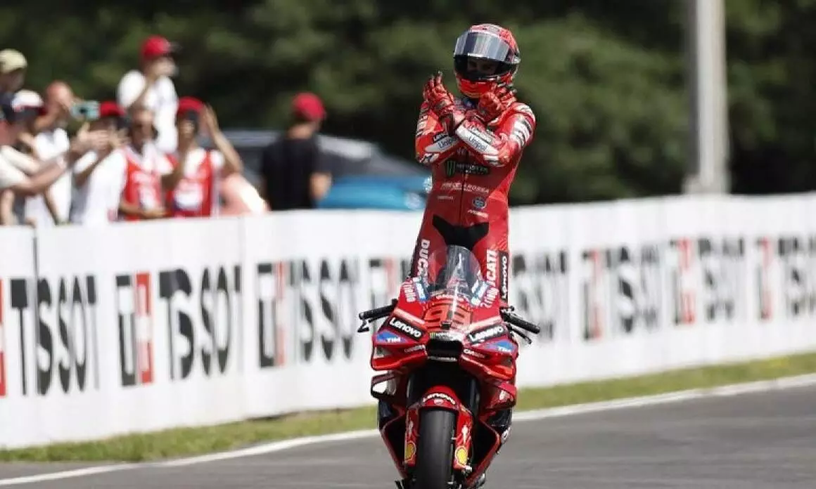 MotoGP Catalunya: Marquez puji performa adiknya MotoGP Catalunya: Marquez puji performa adiknya