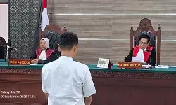 Pelaku pembunuhan disertai mutilasi mayat dalam koper divonis seumur hidup