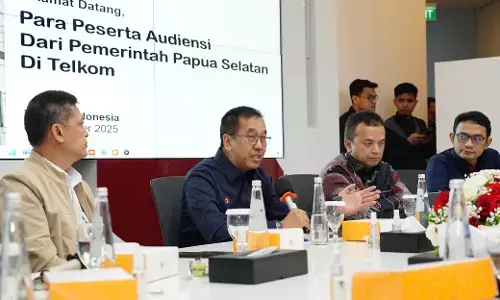 Transparansi pemulihan SKKL, Telkom terima audiensi Pemda dan komunitas Papua Selatan Transparansi pemulihan SKKL, Telkom terima audiensi Pemda dan komunitas Papua Selatan