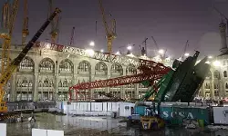 11 September 2015: Tragedi Crane jatuh di Masjidil Haram Mekkah 11 September 2015: Tragedi Crane jatuh di Masjidil Haram Mekkah