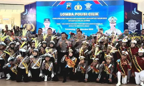 Sebanyak 15 peleton polisi cilik ikuti lomba tertib berlalu-lintas Sebanyak 15 peleton polisi cilik ikuti lomba tertib berlalu-lintas