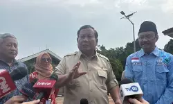 Prabowo minta tunggu waktu soal pelantikan Menko Polkam-Menpora