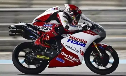 Mario Aji optimis raih hasil positif setelah kembali membalap Mario Aji optimis raih hasil positif setelah kembali membalap