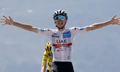Jeda 47 hari segarkan Tadej Pogacar jelang World Championship Jeda 47 hari segarkan Tadej Pogacar jelang World Championship