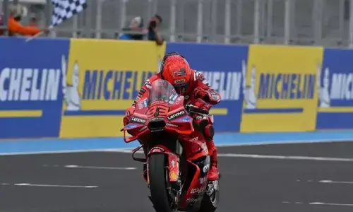 Marc nilai Misano sirkuit ideal untuk gayanya Marc nilai Misano sirkuit ideal untuk gayanya