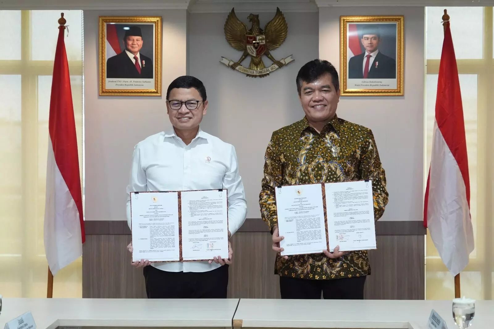 Tanda tangan MoU Barantin–BPOM untuk perkuat pengawasan pangan Nasional