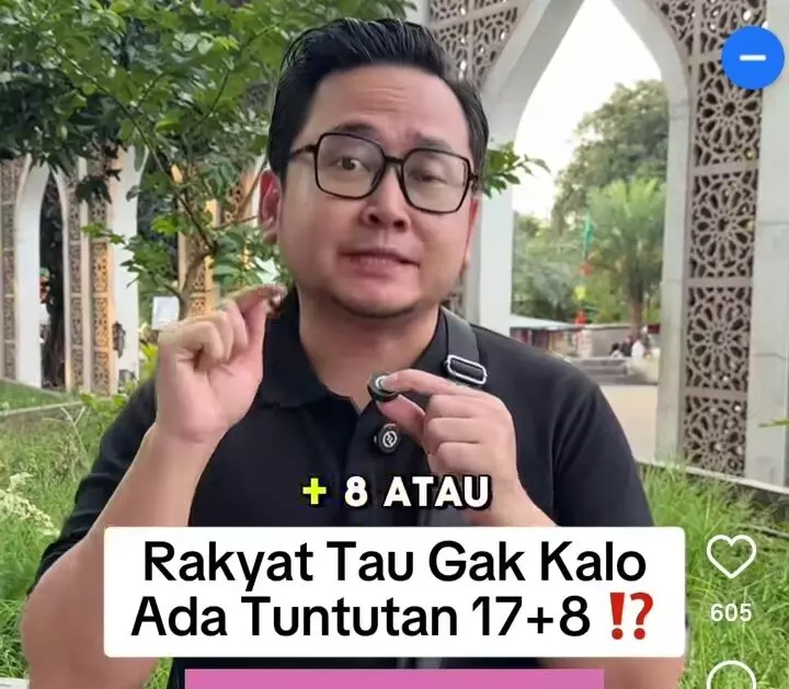 Viral di sosmed, sebagian warga tak paham Tuntutan 17+8 Viral di sosmed, sebagian warga tak paham Tuntutan 17+8