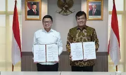 Tanda tangan MoU Barantin–BPOM untuk perkuat pengawasan pangan Nasional