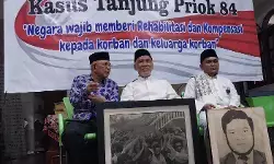 41 tahun tragedi Tanjung Priok 1984, keluarga korban tagih penuntasan HAM berat 41 tahun tragedi Tanjung Priok 1984, keluarga korban tagih penuntasan HAM berat