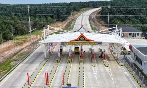 Tol Betung-Tempino-Jambi dioperasikan tanpa tarif sejak 14 September Tol Betung-Tempino-Jambi dioperasikan tanpa tarif sejak 14 September
