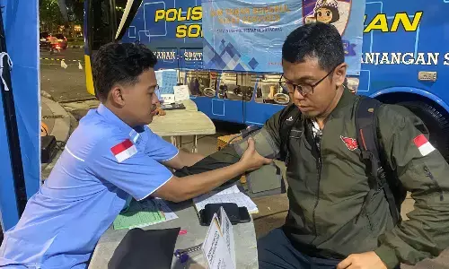 Pascademo rusuh, Simanis Satlantas Polrestabes Surabaya kembali hadir Pascademo rusuh, Simanis Satlantas Polrestabes Surabaya kembali hadir