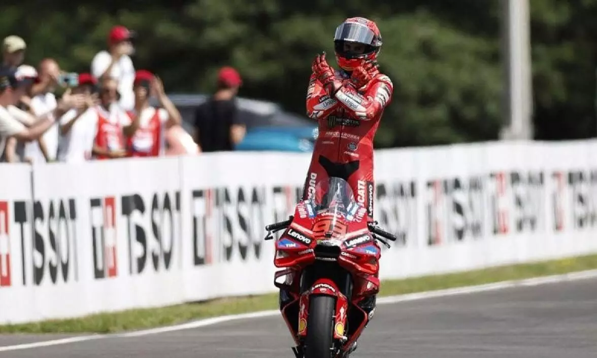 Marc Marquez puas dengan hasil hari pertama di Misano Marc Marquez puas dengan hasil hari pertama di Misano
