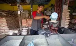 Harga beras medium turun Rp13.717/kg, gula Rp18.050/kg