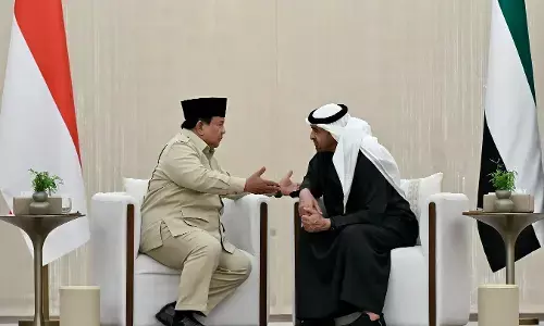 Prabowo dan Presiden PEA bertemu bahas Isu global dan bilateral