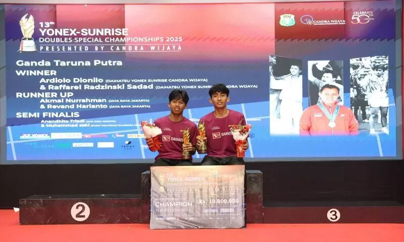 Ardiola/Rafael juarai Yonex-Sunrise Doubles Special
