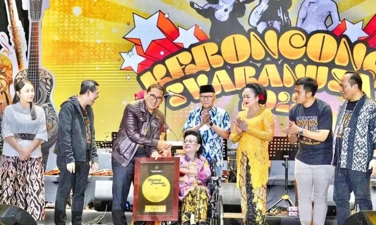 Svarnanusa jadi ajang pemerintah lestarikan musik keroncong