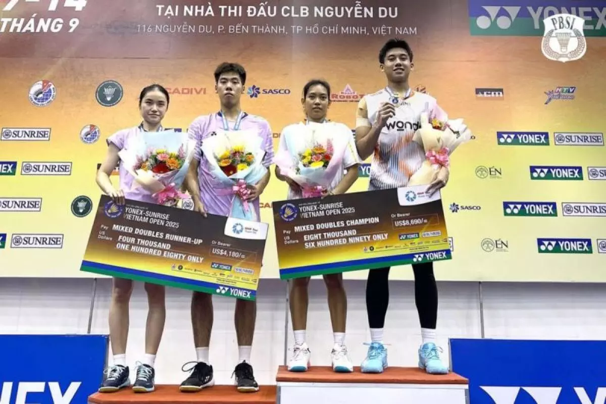 Marwan/Aisyah juarai Vietnam Open 2025 Marwan/Aisyah juarai Vietnam Open 2025