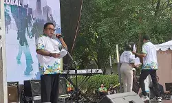 Rano Karno ajak warga hidup sehat lewat Jakarta BERJAGA