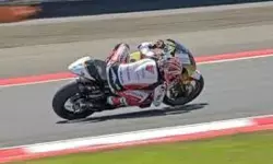 Mario Aji finis di posisi ke-24 San Marino, Arbi tak tuntaskan balapan