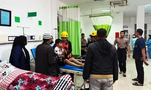 Tim SAR evakuasi pelajar yang alami hipotermia di Anambas Tim SAR evakuasi pelajar yang alami hipotermia di Anambas