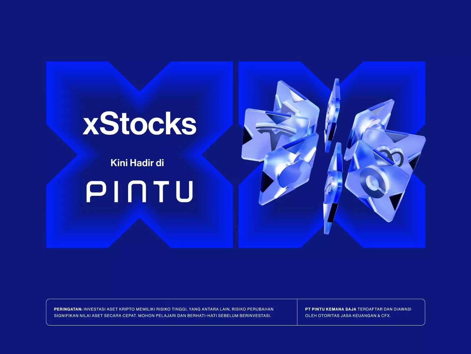 Aplikasi PINTU luncurkan xStocks, permudah akses tokenisasi saham untuk pengguna crypto Aplikasi PINTU luncurkan xStocks, permudah akses tokenisasi saham untuk pengguna crypto