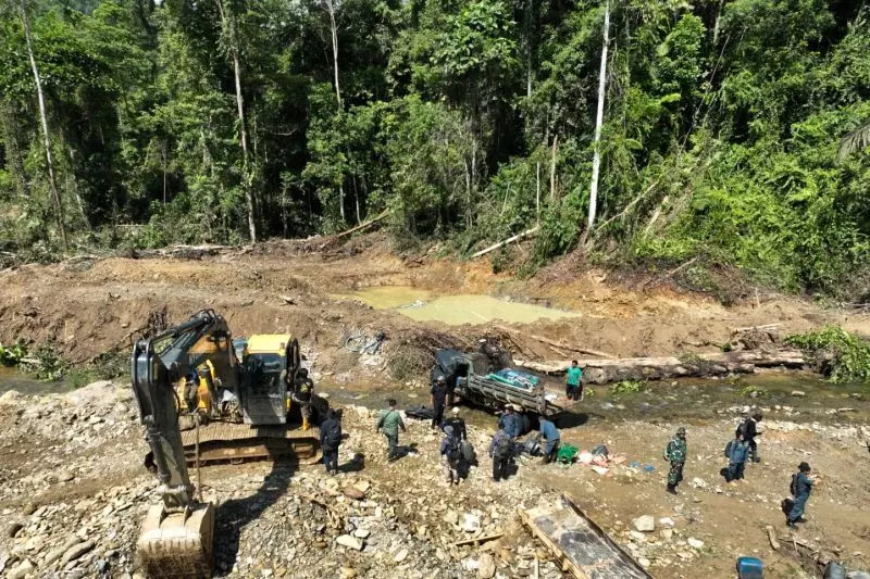 Negara kuasai kembali 321,07 ha lahan tambang ilegal Negara kuasai kembali 321,07 ha lahan tambang ilegal
