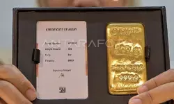 Pegadaian rilis daftar harga emas Antam, UBS, dan Galeri24 hari ini