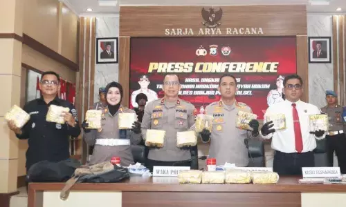 Polres Banjar sita 19 kg sabu-sabu dari jaringan narkoba Polres Banjar sita 19 kg sabu-sabu dari jaringan narkoba