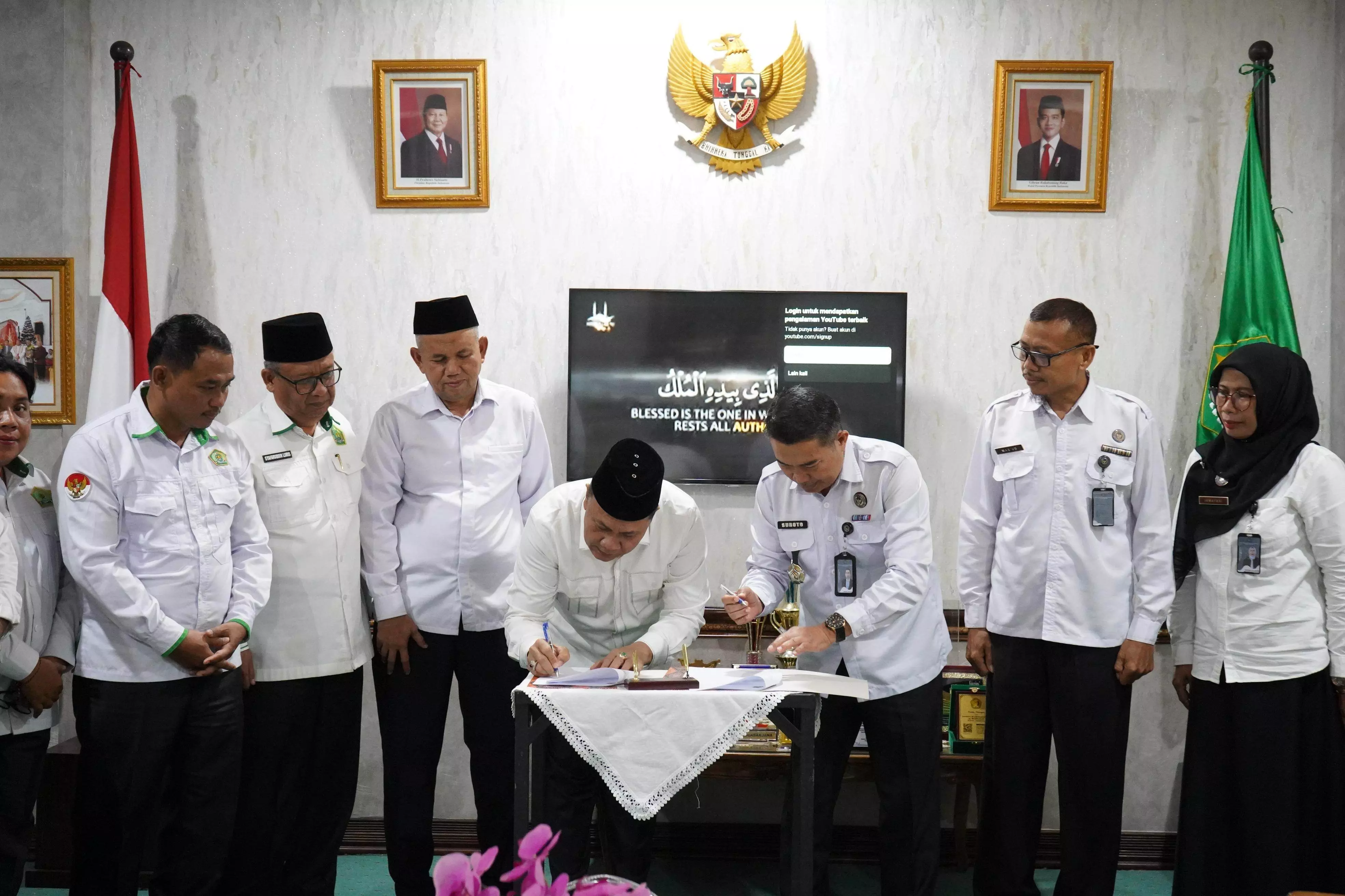 Kanwil Kemenagsu dan Balai Pemasyarakatan Kelas I Medan jalin kerjasama