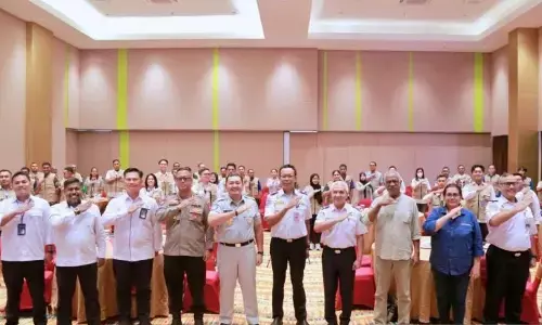 Jasa Raharja-KSOP Ambon kampanye keselamatan berlayar kapal penumpang Jasa Raharja-KSOP Ambon kampanye keselamatan berlayar kapal penumpang