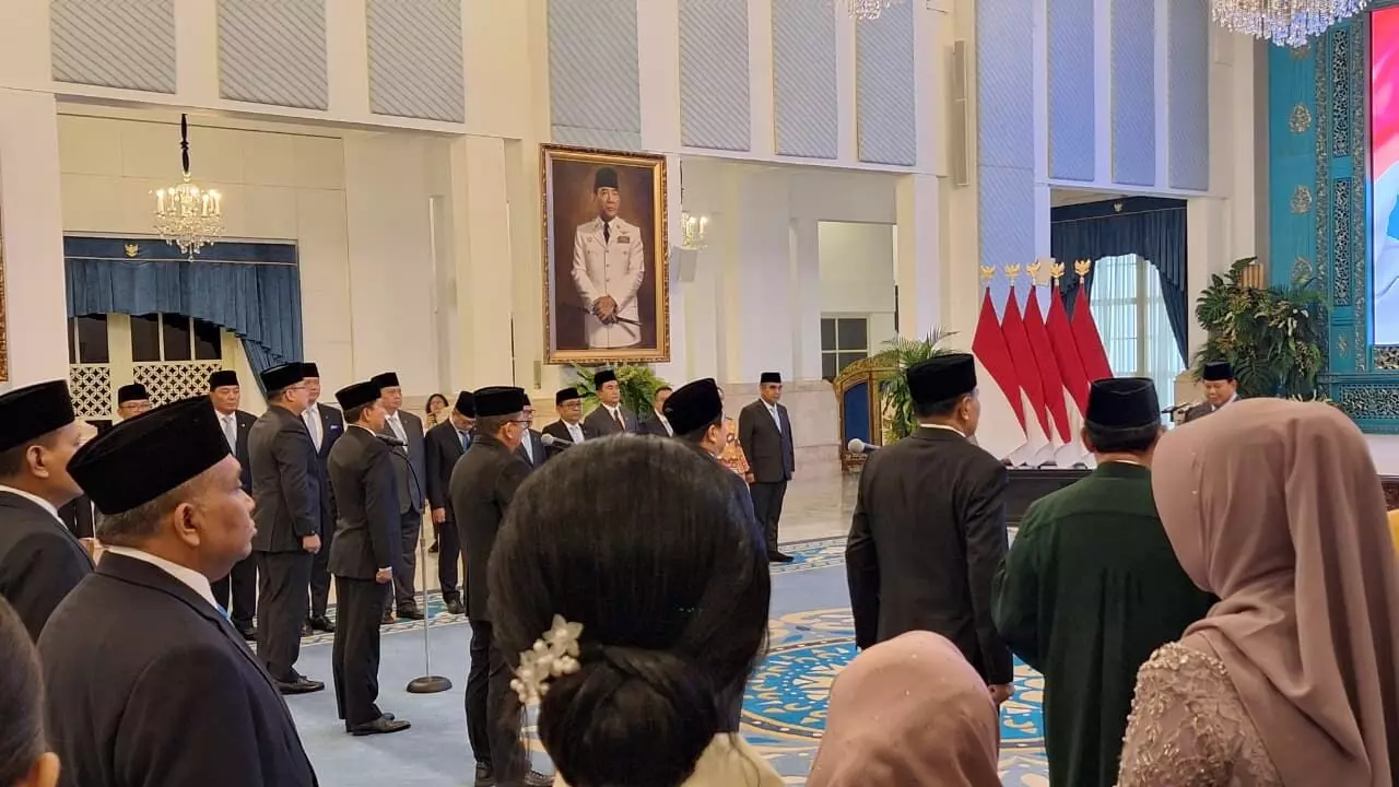 Presiden lakukan reshuffle Kabinet Merah Putih, ini dafar pejabat yang dilantik