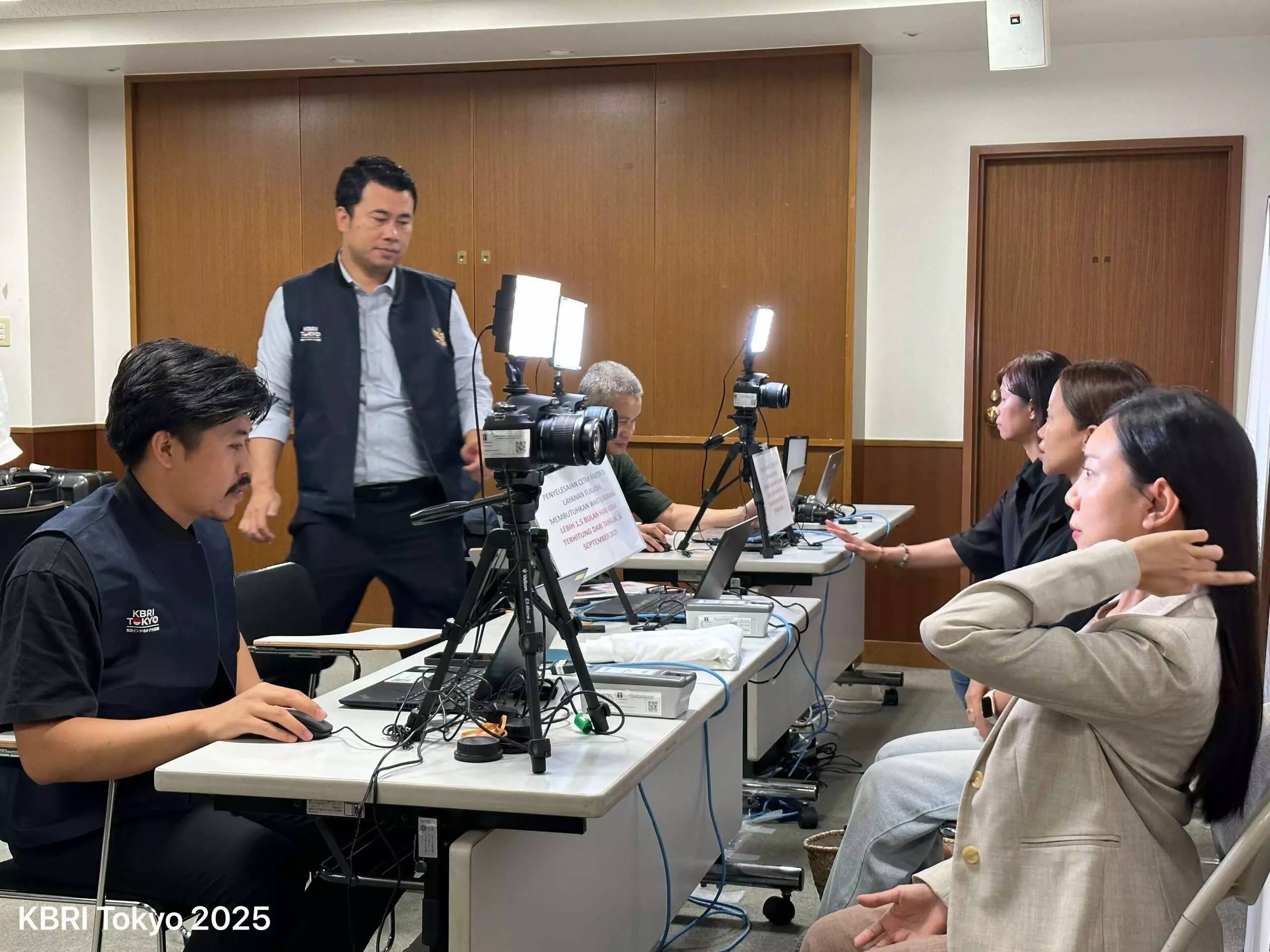 KBRI Tokyo intensifkan pelayanan, sambangi komunitas masyarakat dan otoritas Prefektur Fukuoka