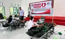 Sambut HUT TNI Ke-80, Kodim 1715/Yahukimo gelar donor darah Sambut HUT TNI Ke-80, Kodim 1715/Yahukimo gelar donor darah