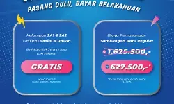Sehat, Hemat, Praktis: Promo sambungan baru gratis PAM JAYA bagi warga Jakarta Sehat, Hemat, Praktis: Promo sambungan baru gratis PAM JAYA bagi warga Jakarta