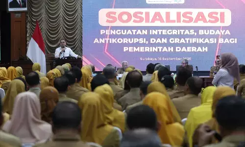 Pemkot Surabaya gandeng KPK, Wali Kota Eri: Sosialisasi cegah korupsi dan gratifikasi