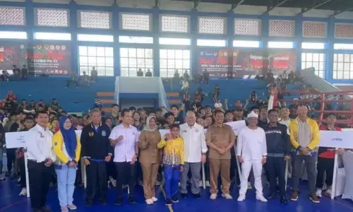 250 atlet dari 13 provinsi ikuti Kejurnas Muaythai di NTB 250 atlet dari 13 provinsi ikuti Kejurnas Muaythai di NTB