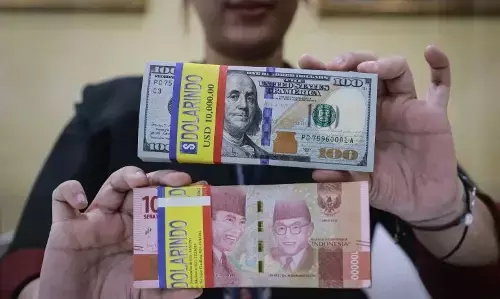 Rupiah pada Rabu pagi menguat jadi Rp16.419 per dolar AS