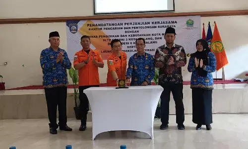 Dua sekolah di Kota Malang jadi pilot project Basarnas