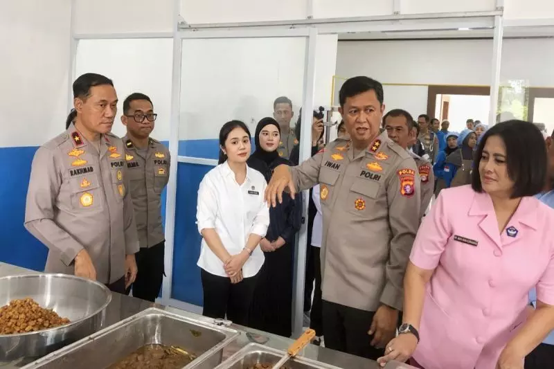 Polda Kalteng targetkan produksi 3.400 porsi MBG