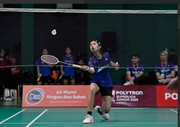 Pebulutangkis Filipina dan AS cicipi kerasnya persaingan Polytron Superliga Junior 2025