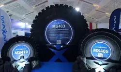 Maxam pamerkan ban kendaraan berat buatan Indonesia di Mining Expo