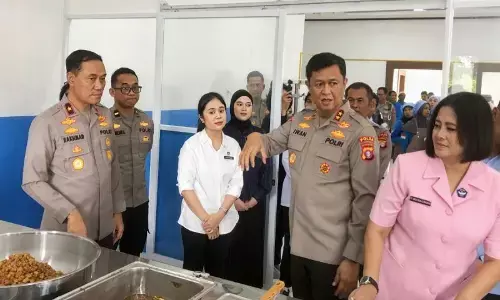 Polda Kalteng targetkan produksi 3.400 porsi MBG Polda Kalteng targetkan produksi 3.400 porsi MBG