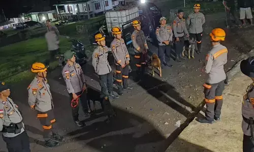 Empat anjing pelacak dikerahkan cari korban banjir bandang di NTT Empat anjing pelacak dikerahkan cari korban banjir bandang di NTT