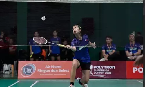 Pebulutangkis Filipina dan AS cicipi kerasnya persaingan Polytron Superliga Junior 2025 Pebulutangkis Filipina dan AS cicipi kerasnya persaingan Polytron Superliga Junior 2025