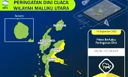 BMKG peringatkan potensi cuaca ekstrem di Maluku Utara BMKG peringatkan potensi cuaca ekstrem di Maluku Utara
