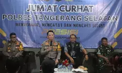 Kapolres Tangsel beri bantuan CCTV untuk Pos Kamling di Kelurahan Binong