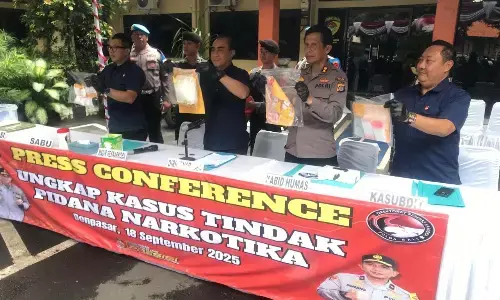 Polda Bali amankan tersangka terkait dugaan kasus narkoba Polda Bali amankan tersangka terkait dugaan kasus narkoba