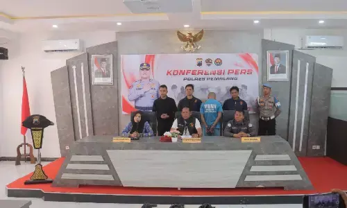Polres Pemalang amankan R, tersangka pencabulan terhadap anak kandung di Bandung